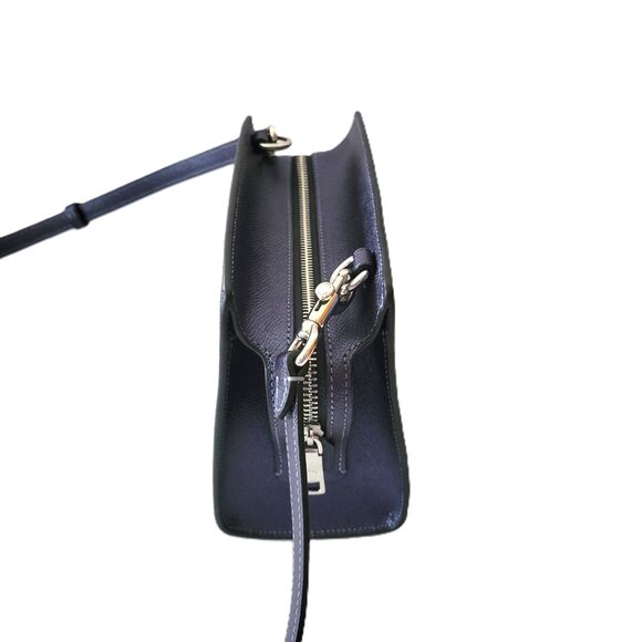 Coach CCK70 Gia Crossbody Metallic Signature Blue Navy - Picture 5 of 7